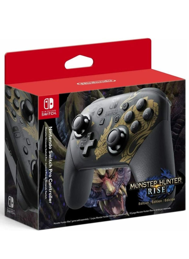 Monster Hunter Switch Pro Controller Monster Hunter Rise Edition  - Image 4