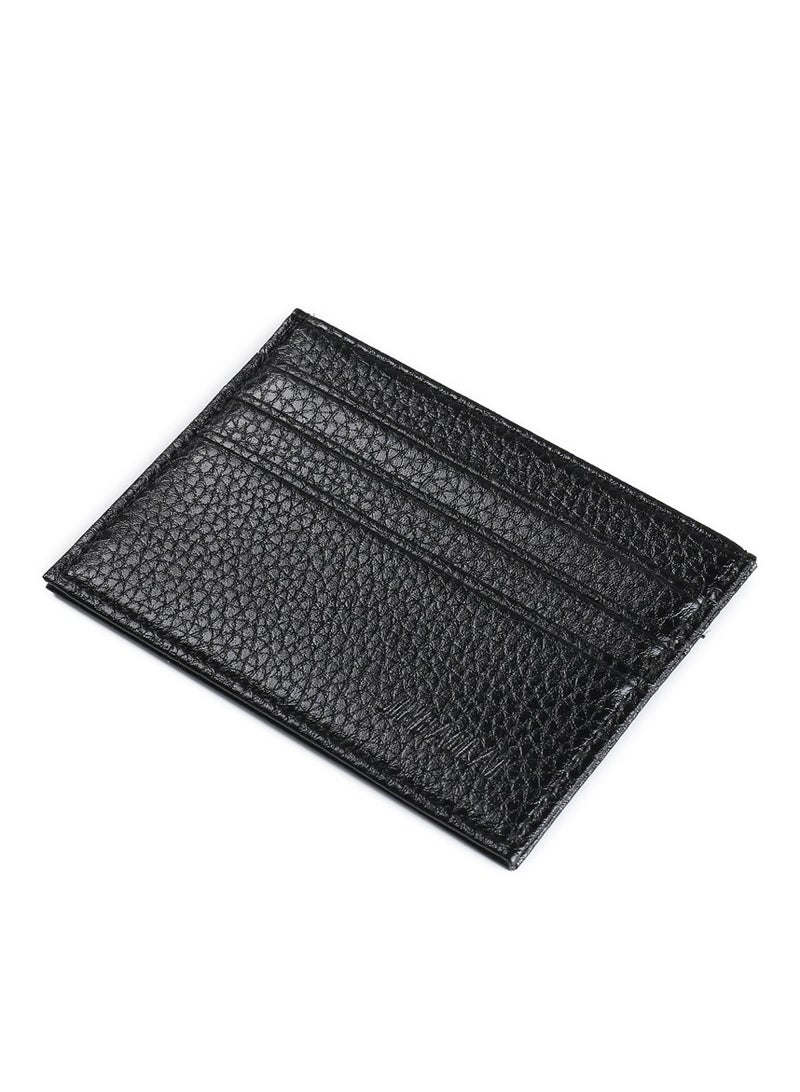 Generic Slim Credit Card Holder 10.3x7.6cm Black  - Image 2