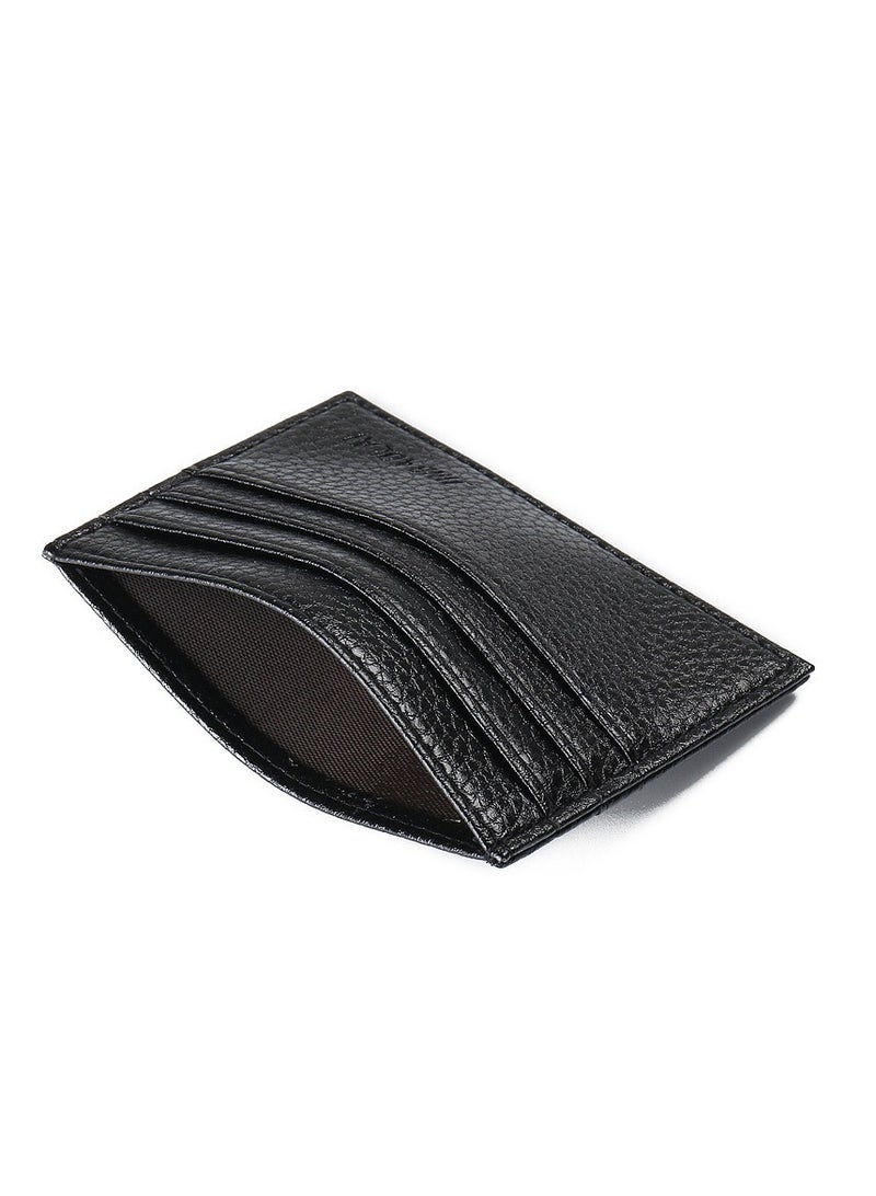 Generic Slim Credit Card Holder 10.3x7.6cm Black  - Image 3