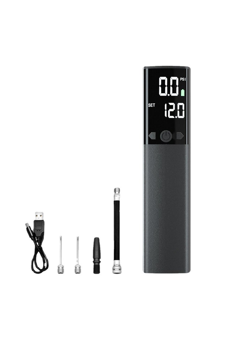 Bluejw Mini Electric Vehicle Air Pump Portable Car Wireless Air Pump Bicycle Electric Vehicle Air Pump Intelligent Football Pump Portable Fast Ball Charger Suitable For Football Basketball Volleyball Rugby - Image 1