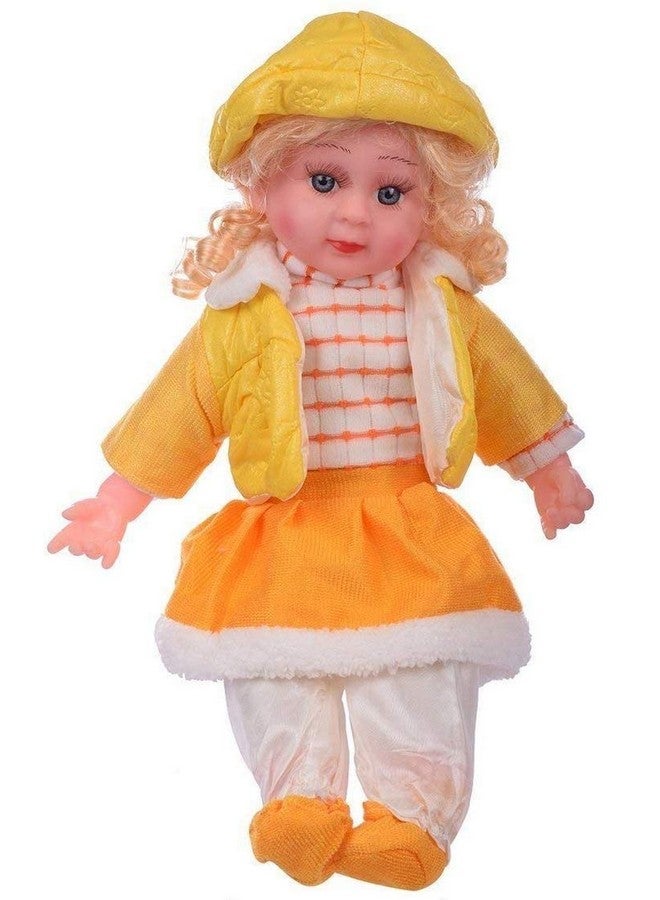 في جراسب دمية طفلة تغني الأغاني والقصائد من VGRASSP - حجم كبير أصلي - ملابس ناعمة مخملية - 40 سم (اللون واللباس حسب المخزون) - Image 5