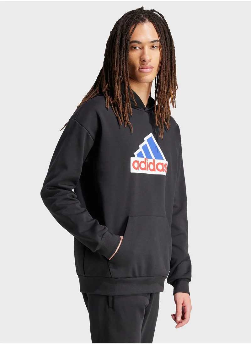 Adidas Future Icons Badge Of Sport Hoodie