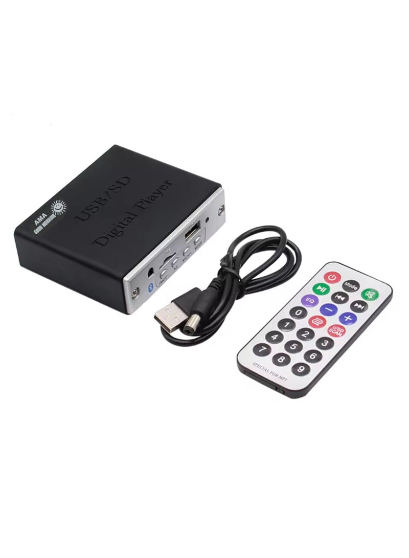 DC 12V Car MP3/WMA/WAV/FLAC/APE Decoder Board Audio Aux Module Remote Control USB TF Radio Wireless Car FM MP3 Player - Image 1