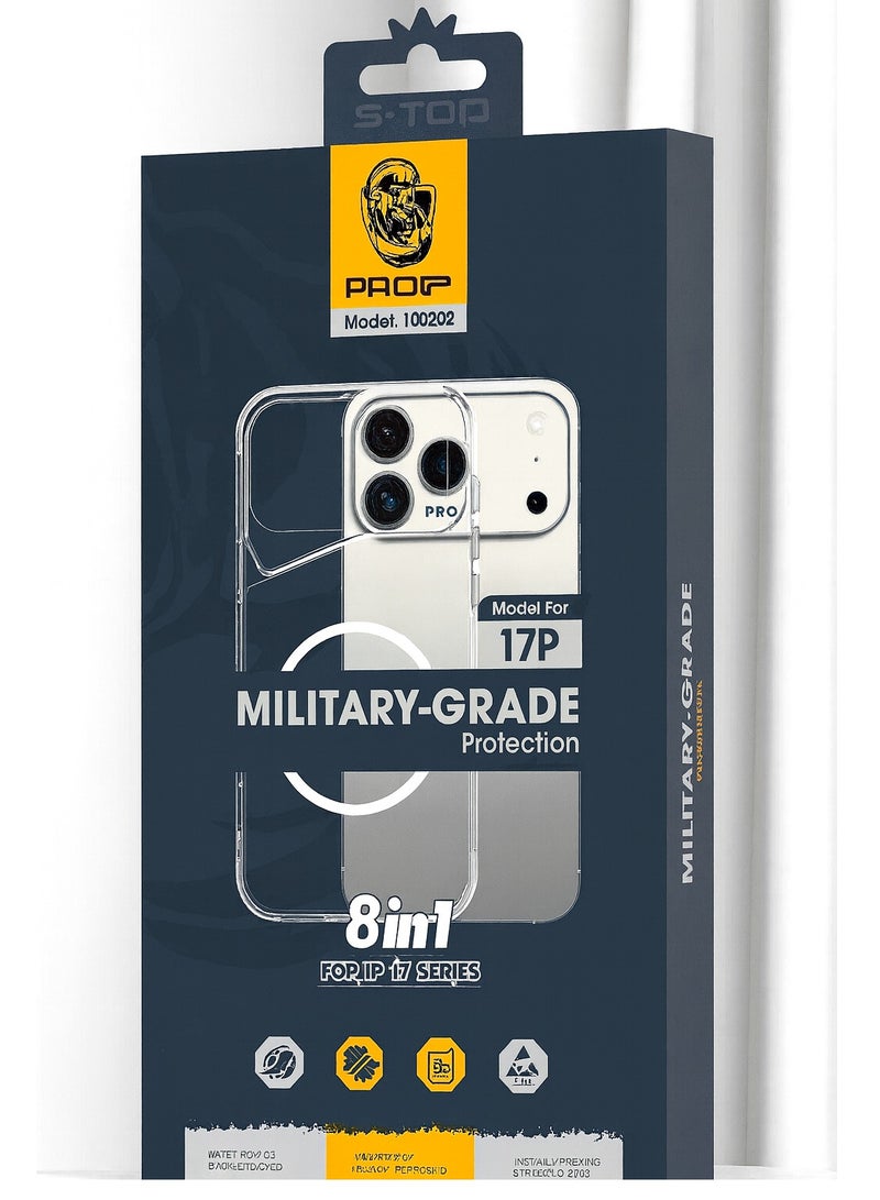 اس-توب غطاء حماية عسكري من S-TOP – متوافق مع آيفون 17 برو - Image 1