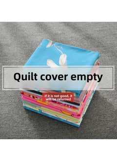 Generic Autumn And Winter Quilt Cover Single Piece 150x 200x 230 Student Dormitory Bed Sheet Double Quilt Cover 0.6m /1.5/1.8 M-Color:Charming Kao-Specifications:180*220cm  - Image 3
