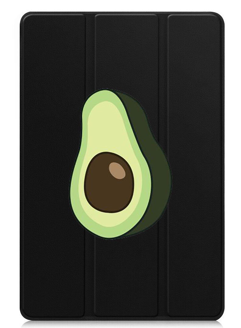 Theodor Protective Flip Case For Huawei MatePad SE 11 (2024) With Trifold Stand Auto Wake Sleep Shockproof Cover Avacado - Image 1