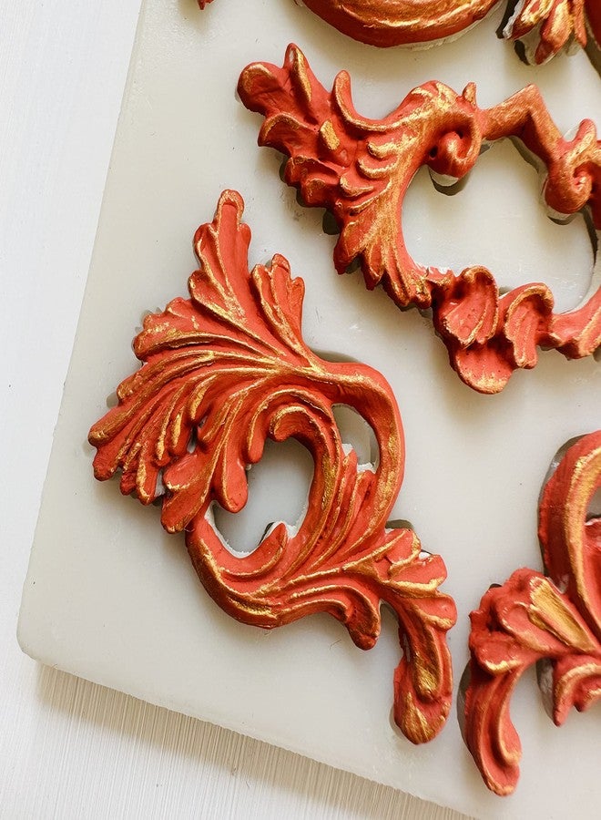 GET INSPIRED Vintage Scroll No.11 Silicone Mold 9.8x9.8CM - Image 5