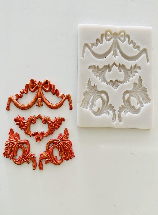GET INSPIRED Vintage Scroll No.11 Silicone Mold 9.8x9.8CM - Image 2