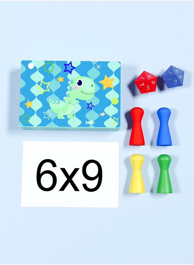 FUNCOT Montessori Multiplication Board, Wooden Multiplication Board, Multiplication Table Game  - Image 2