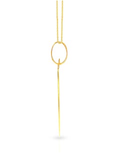 Malabar Gold and Diamonds 22k 916 Purity Gold Pendant for Women EMPN121JY  - Image 3