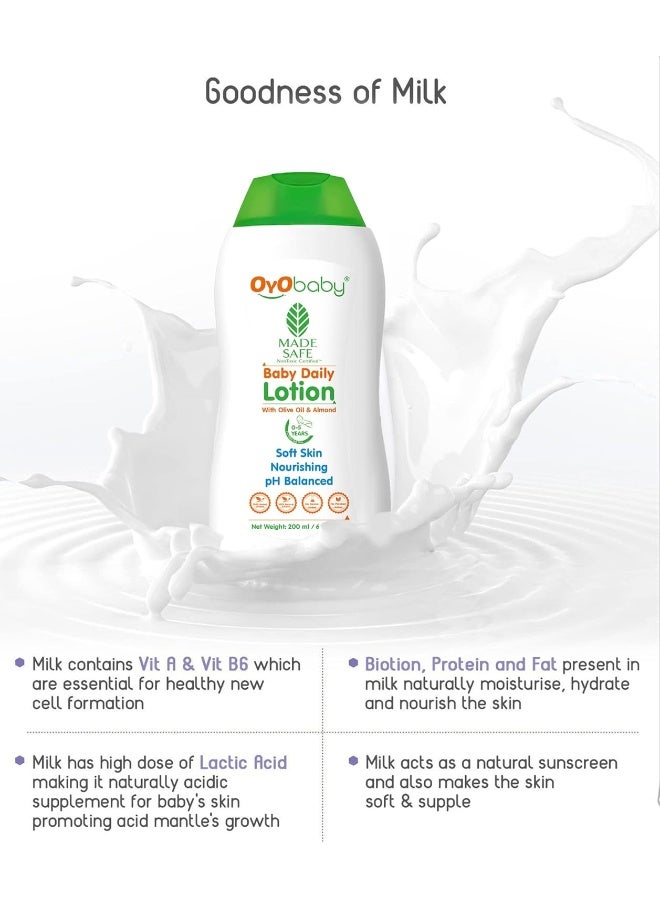 أيو بيبي لوشن طبيعي مرطب يومي للأطفال من أويو بيبي، 200 مل - Image 3