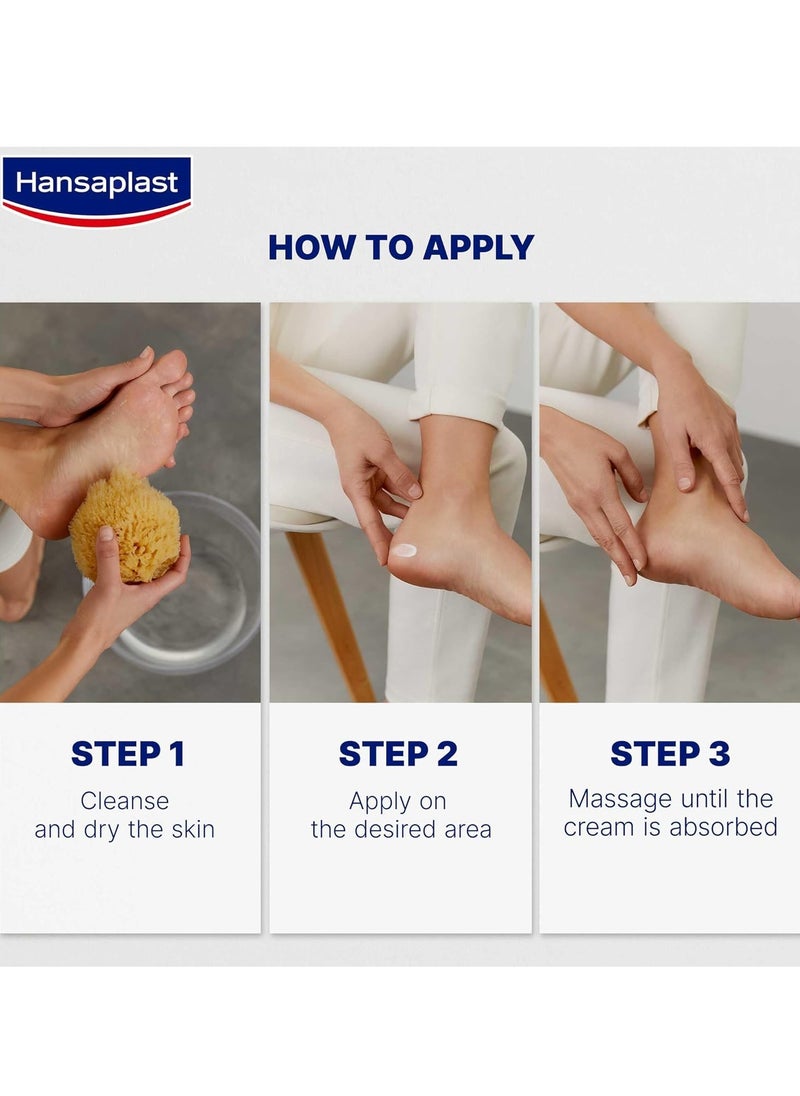 Hansaplast Dry Feet Moisturizing Cream 100ml  - Image 2