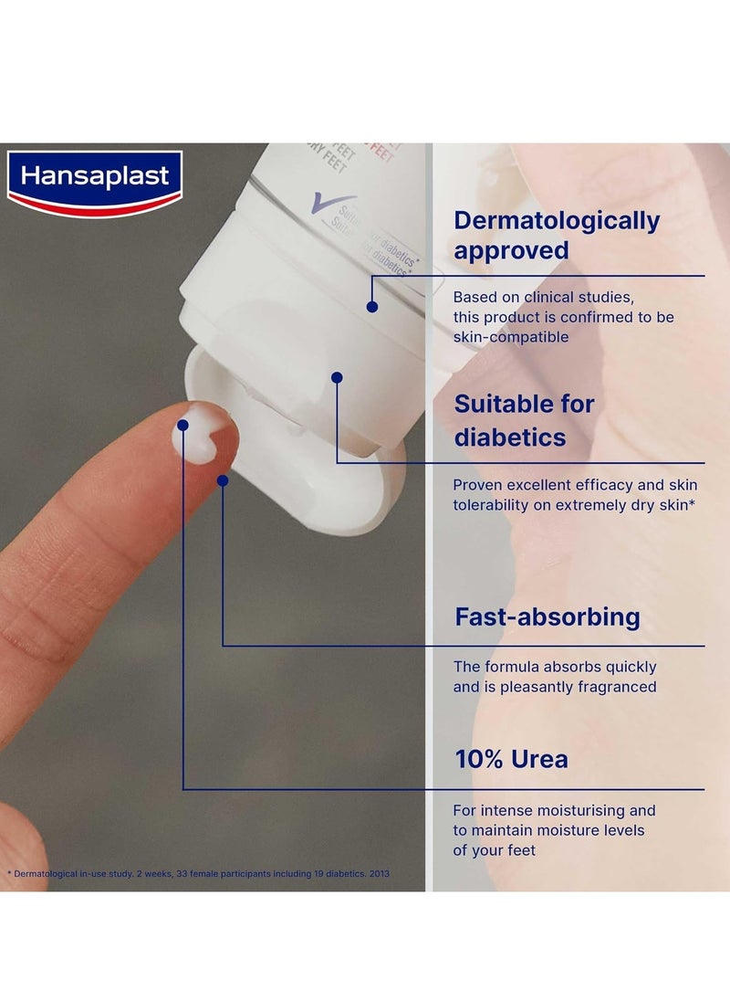 Hansaplast Dry Feet Moisturizing Cream 100ml  - Image 3