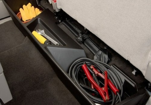 GM Accessories 23183674 Crew Cab Underseat Storage Compartment in Black - Image 3