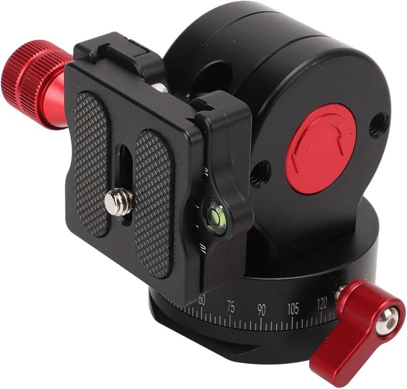 Aluminium Alloy Tripod Ball Head Panoramic Pan Tilt With Quick Release Plate 5kg Load - Image 3