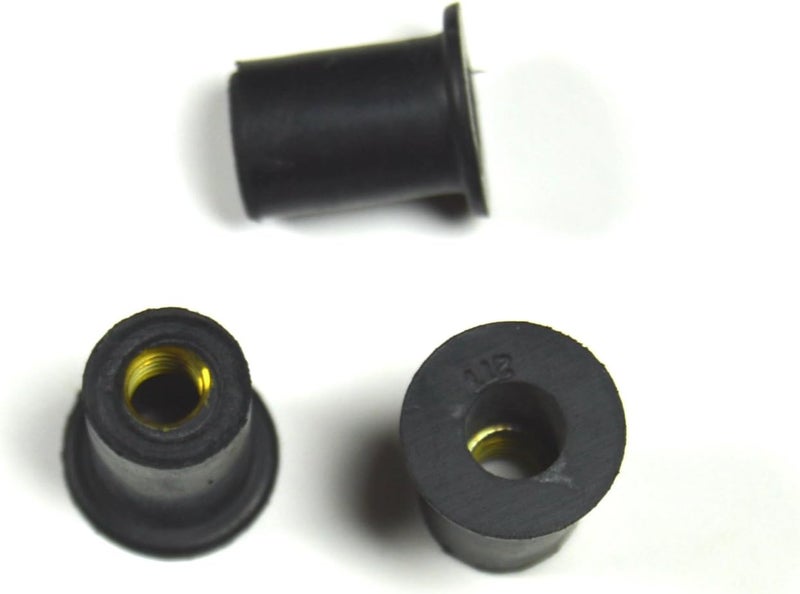 Skdorpfm Bike Boltz Black Universal Motorcycle Wellnut Bolt Kit - Windscreen Installation Kit - Image 2