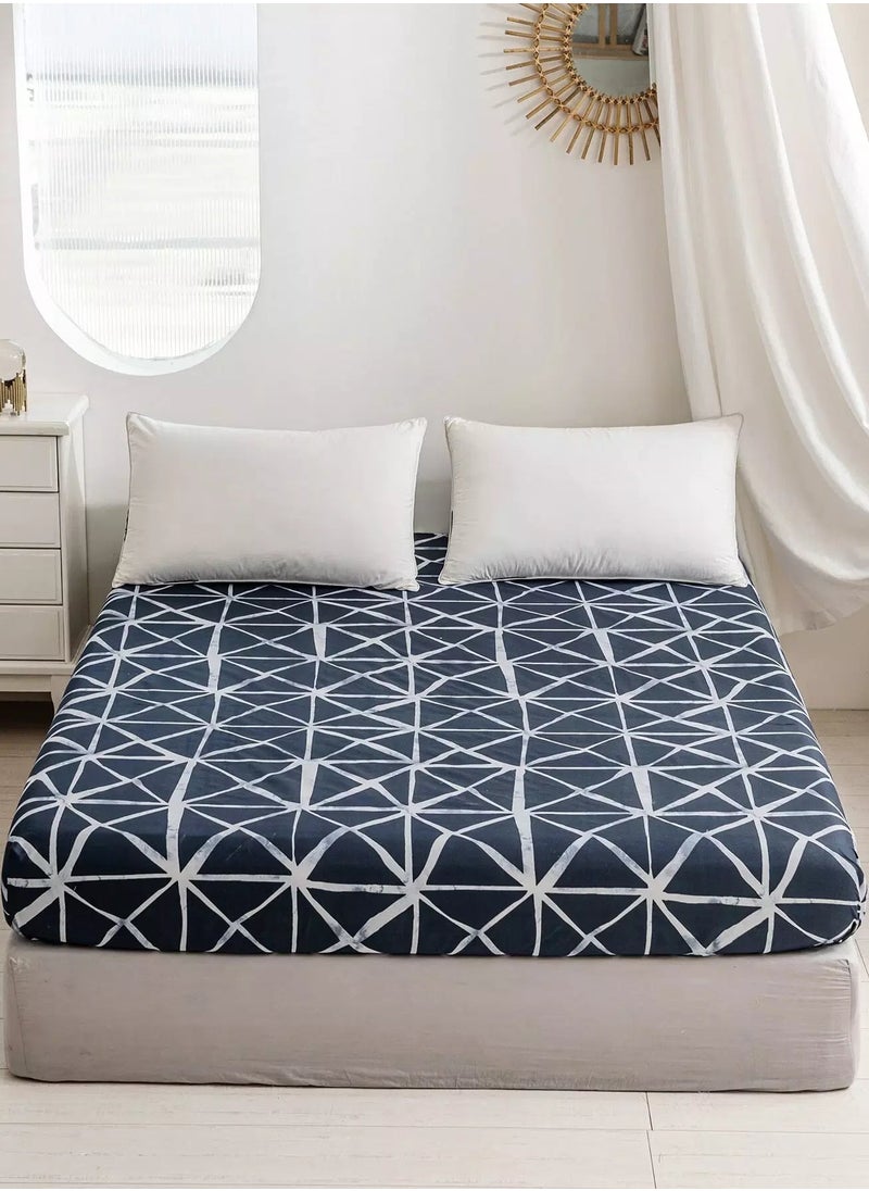 Generic Geometric Pattern Fitted Sheet  - Image 1