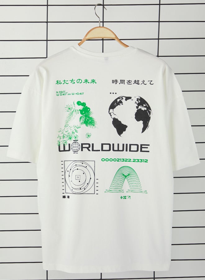trendyol Men's Printed T-shirt - Image 3