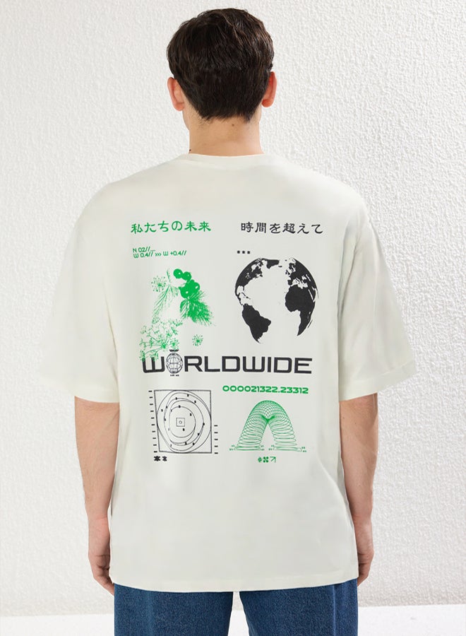 trendyol Men's Printed T-shirt - Image 1