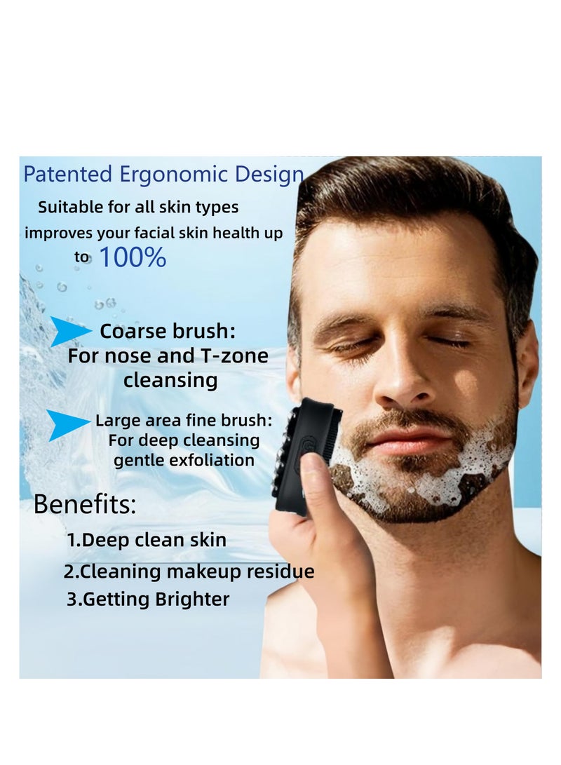 Rechargeable Waterproof Silicone Facial Cleansing Brush, Vibrating Exfoliator with 15 Modes & 5 Function Lights for Deep Cleansing and Massaging. Perfect for Exfoliation! - Image 4