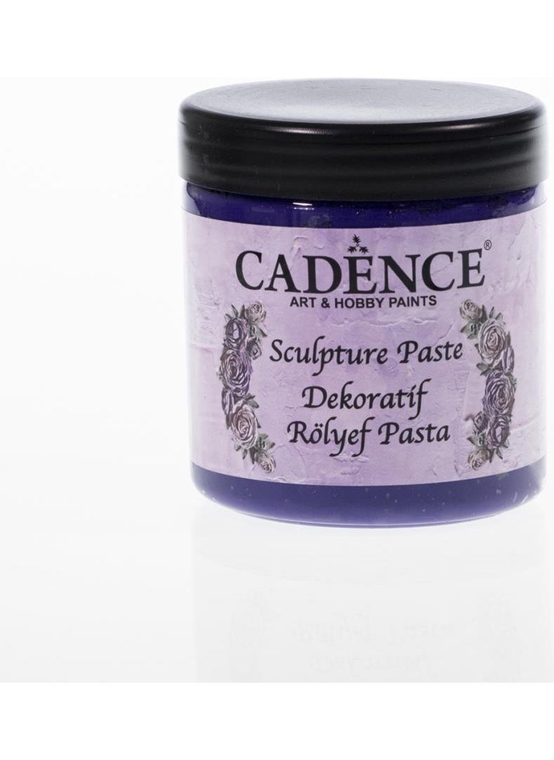 Cadence Sculpture Relief Paste 6831 Purple 250 ml  - Image 1