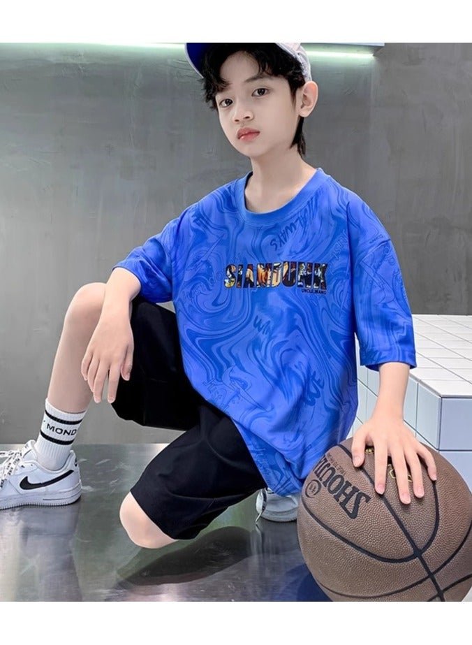 KUYING New Children's Basketball Suit Set - Image 4