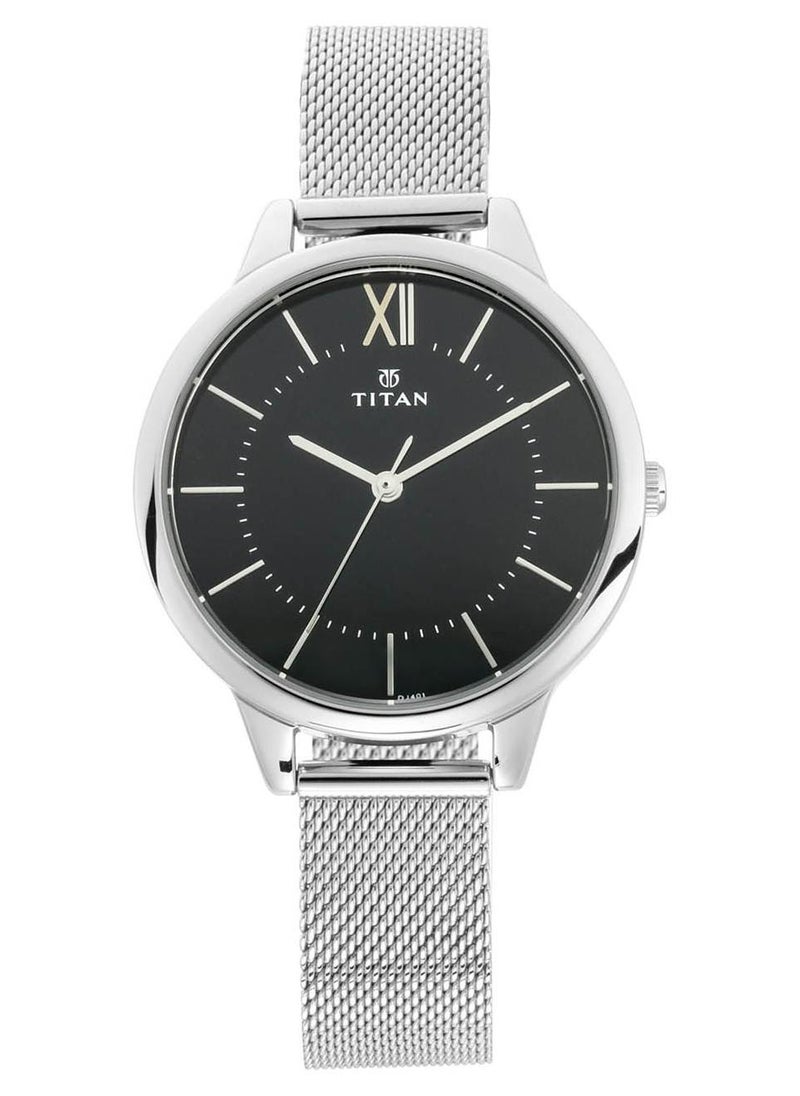 TITAN ساعة يد معدنية تناظرية 2617SM01 - Image 1