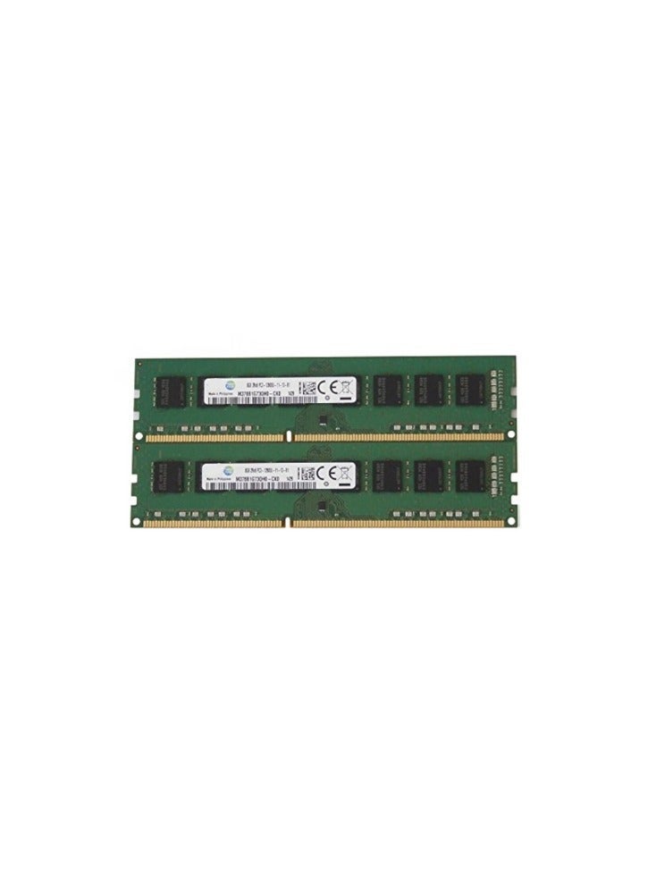شريحة ذاكرة 16 جيجابايت 2x8 جيجابايت DDR3 240-pin لجهاز الكمبيوتر الشخصي PC3-12800