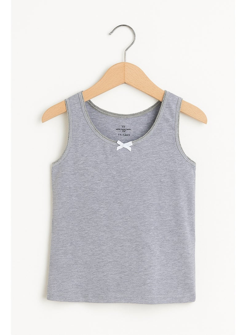 فكتور اند جين طقم 3 قطع فيست قطن للبنات – أساسيات محايدة بالأسود والأبيض والرمادي - Image 4