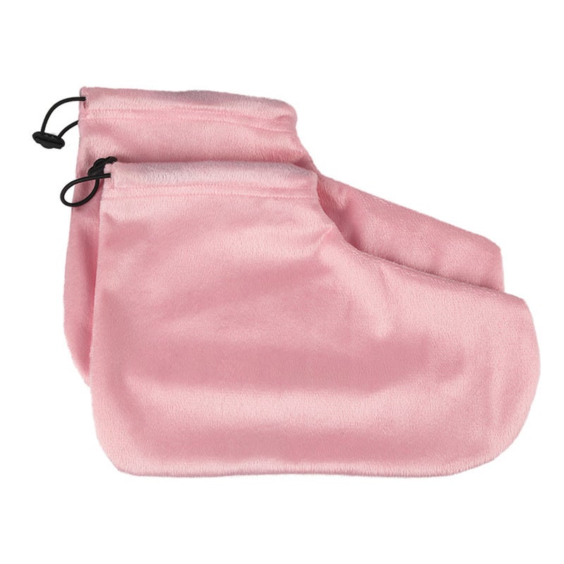 4 Pairs Therapy Supplies Wax Bathing Foot Covers Gloves Set Protective Foot Cover Mitten Kit - (1 Pair Glove + 1 Pair Foot Cover) - Image 1