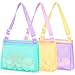 Tagitary Beach Toys Mesh Beach Bags Sand Toys Kids Seashell Bag with ZipperOutdoor Toys Travel Summer Must Have Accessories for Boys and GirlsOnly Bags - Image 2
