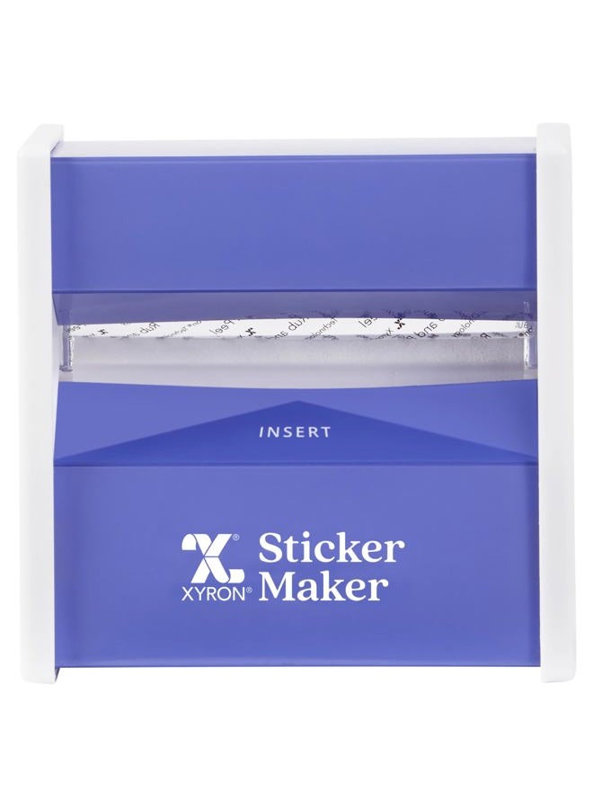 Xyron Sticker Maker, 3", Includes Permanent Adhesive 3" x 20', Disposable (100111)  - Image 1