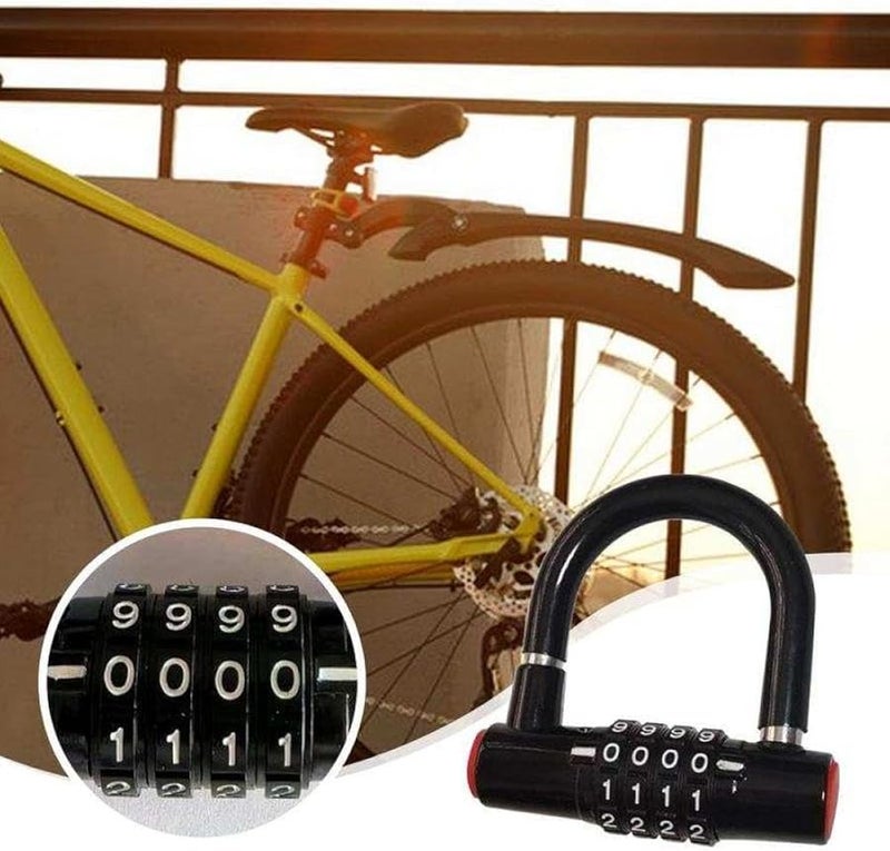 Waterproof Combination Bike Lock Anti Theft Padlock for Bicycle Motorcycle Outdoor Travel - Image 3