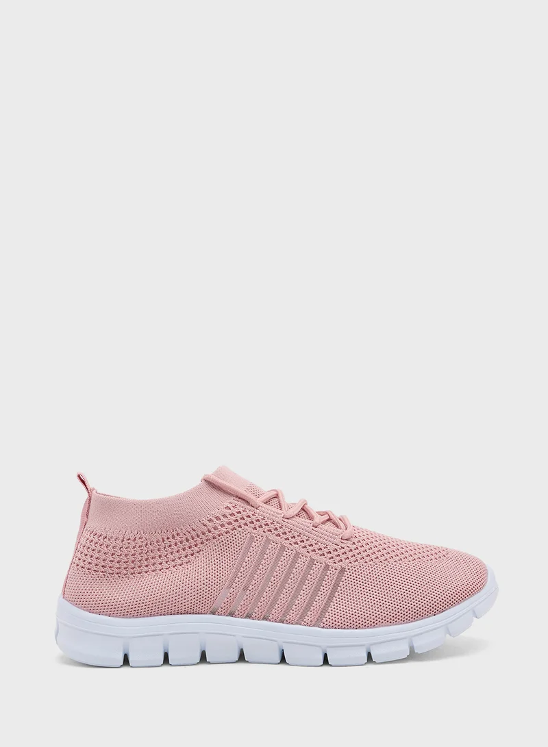 جينجر Knitted Sneaker
