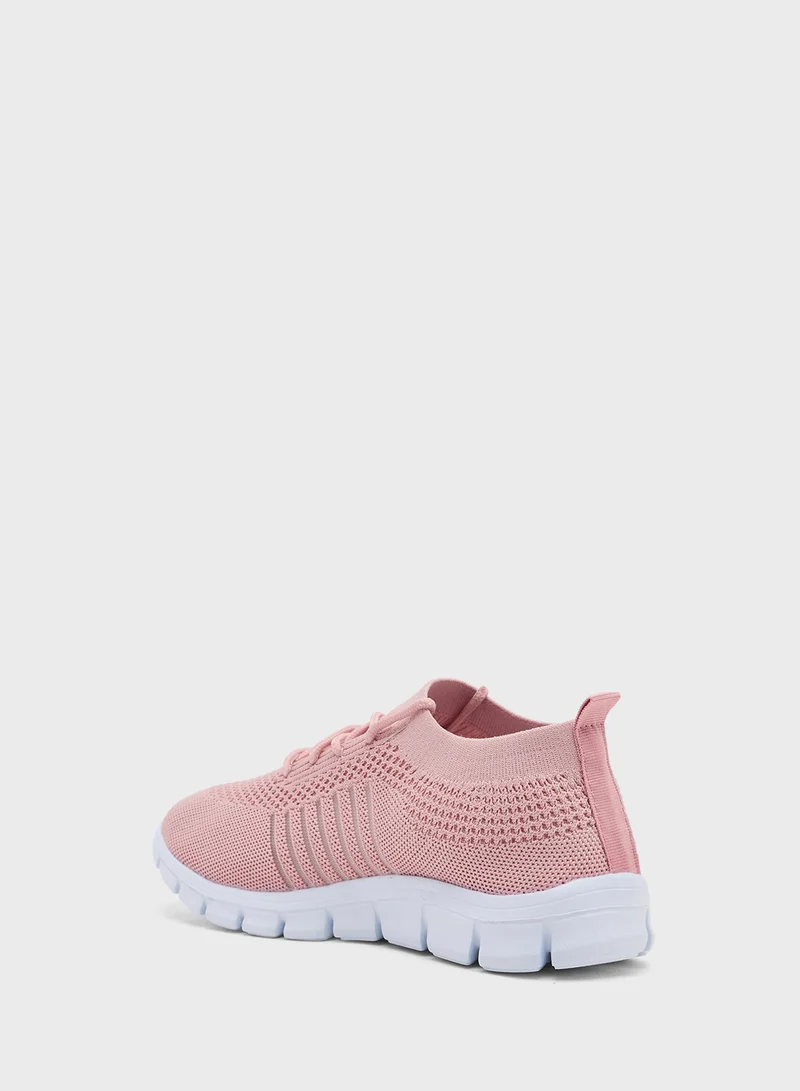 جينجر Knitted Sneaker