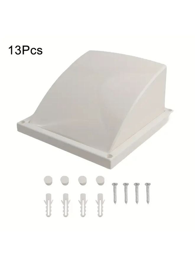 ABS Wall Ventilation Grille 125MM With Valve Air Outlet Duct - Image 2