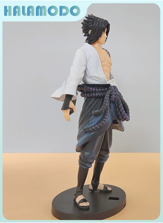 Naruto 23cm Anime Figure of Cursed Seal Sasuke in Standing Position, Cool Desktop Decoration