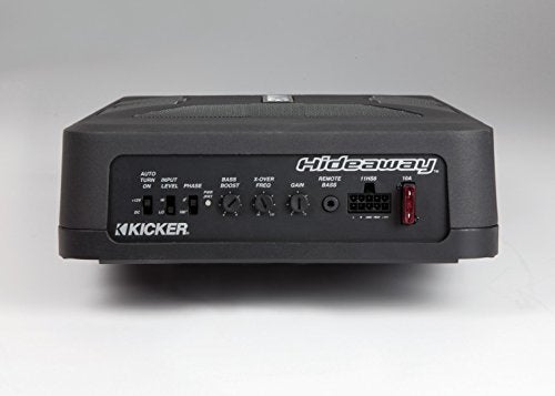 Kicker 11HS8 8” 150 Watt Hideaway Compact Car Audio Powered Subwoofer Sub HS8 - Image 5