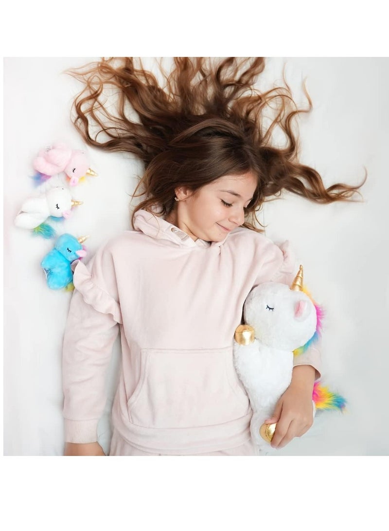Raxoom Unicorn Plush Toys for Girls Ages; Stuffed Unicorn Doll with 3 Baby Unicorns in her Tummy; Toys for Girls - Image 3