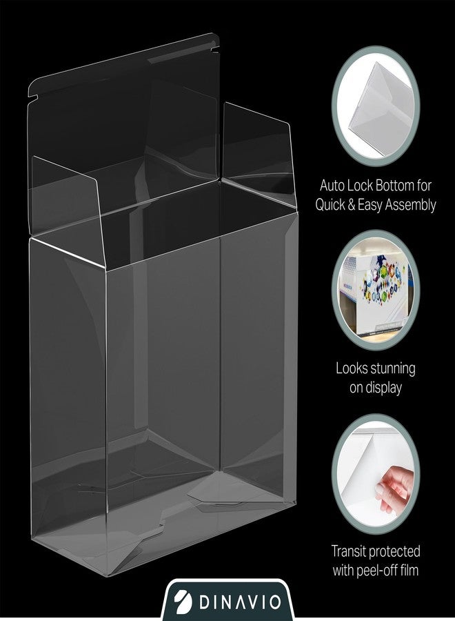 Dinavio Crafthouse PET Plastic ETB Protector Case 10 Pack - Elite Trainer Box Protector - ETB Case Compatible with Elite Trainer Boxes (Pack of 10) - Image 5