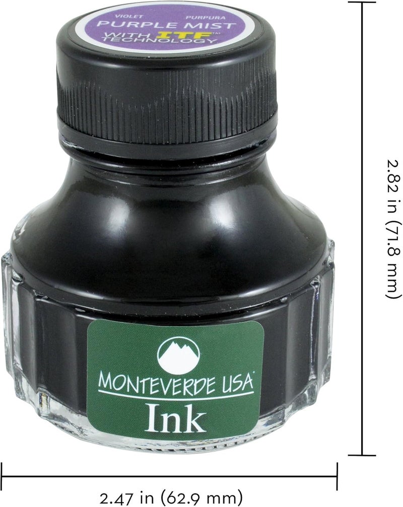 Monteverde USA Ink with ITF Technology, 90 ml Purple Mist (G308PM) - Image 2