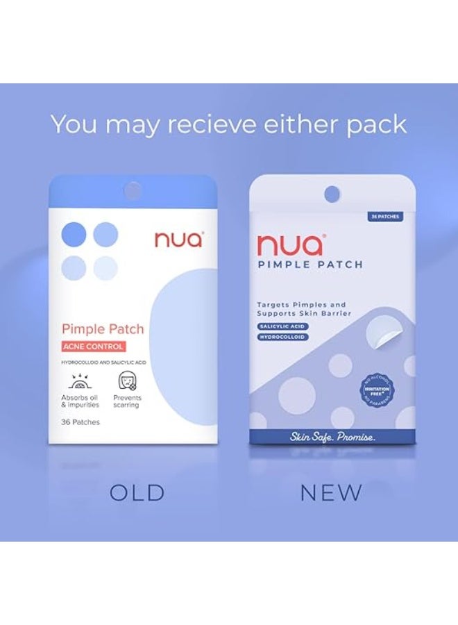 نوا لصقات نوا لعلاج حب الشباب | 36 لصقة من الهيدروكولويد وحمض الساليسيليك | تمتص الزيوت، وتمنع الندبات | علاج ليلي | لجميع أنواع البشرة | لصقات لعلاج حب الشباب للوجه - Image 4