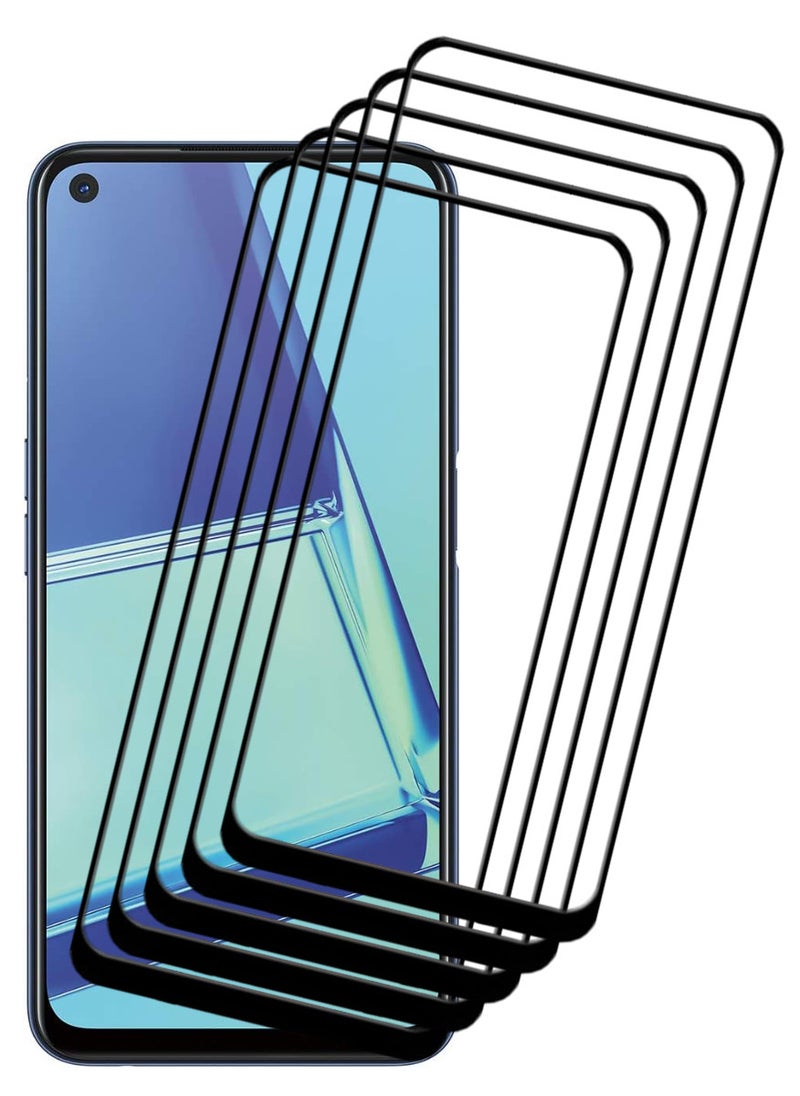 ACLIX 5 Pieces Antistatic ESD Dustproof Premium Quality High Definition Tempered Glass Screen Protector Designed For Oppo A52 - Image 1