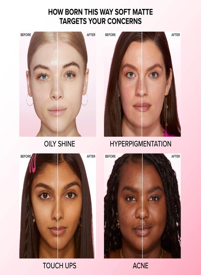 Too FacedCosmetics TOO FACED Born This Way Soft Matte Foundation Butter Pecan - Richest Tan With Golden Undertones 30ml  - Image 3