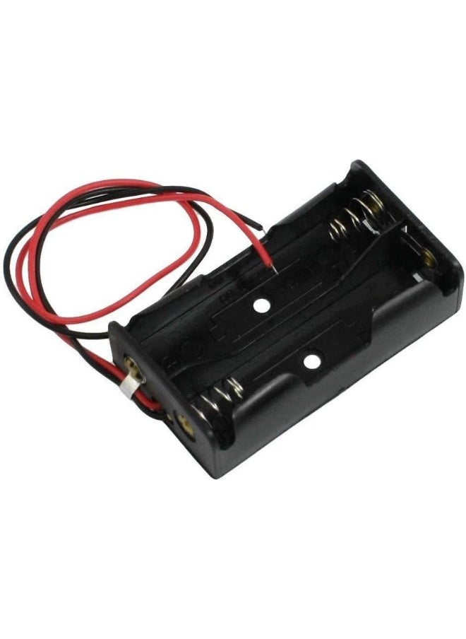 UHcom Uhcom Battery Holder With Red And Black Wire 2 X Aa  - Image 1