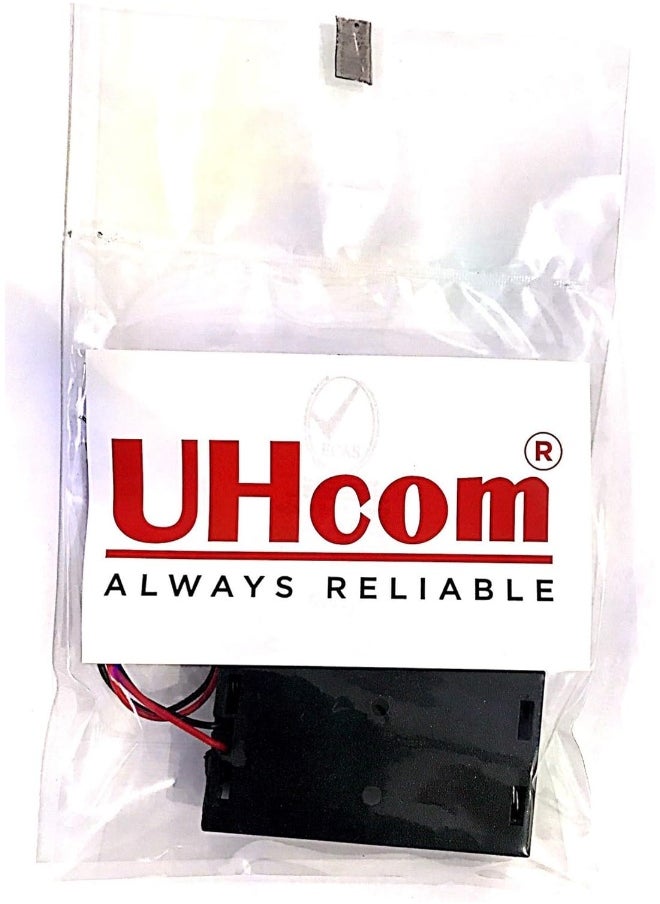 UHcom Uhcom Battery Holder With Red And Black Wire 2 X Aa  - Image 4