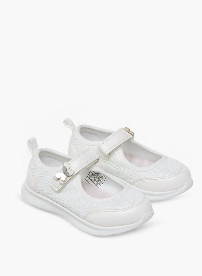 JUNIORS Girls Hook and Loop Mary Jane Shoes - Image 3