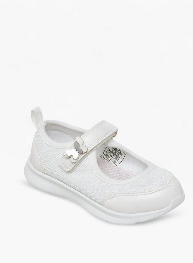 JUNIORS Girls Hook and Loop Mary Jane Shoes - Image 2
