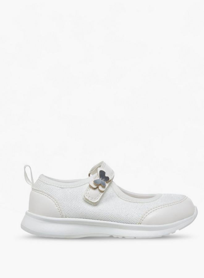 JUNIORS Girls Hook and Loop Mary Jane Shoes - Image 1