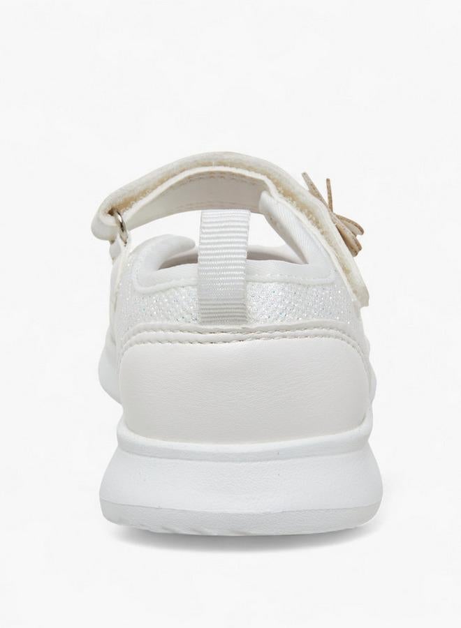 JUNIORS Girls Hook and Loop Mary Jane Shoes - Image 5